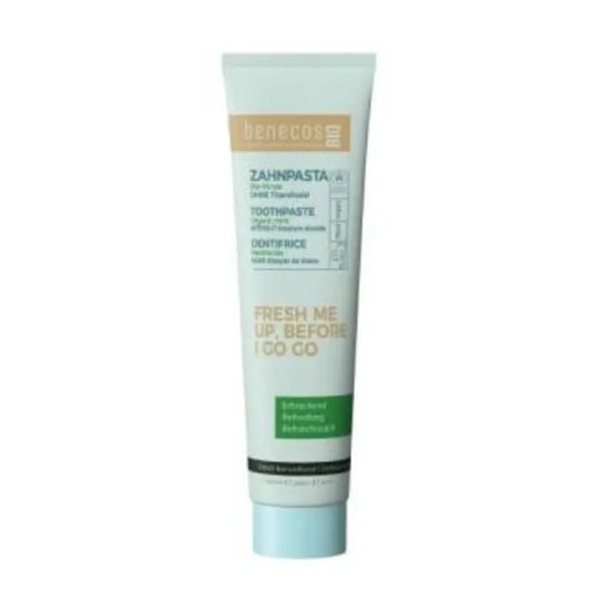 Benecos Mint Toothpaste With Thermal-Fluor Water 75Ml