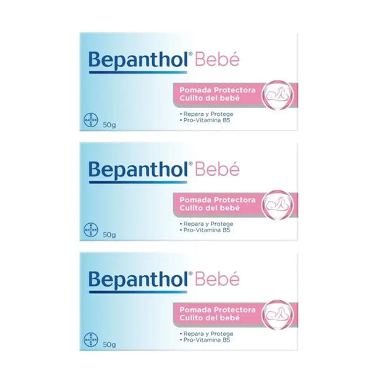 Bepanthol Baby Protective Ointment, 3X50 Gr