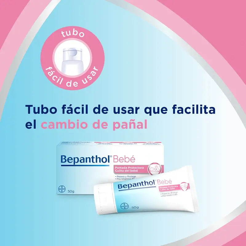 Bepanthol Protective Ointment Nappy Cream Baby Bottom Care, 50 gr