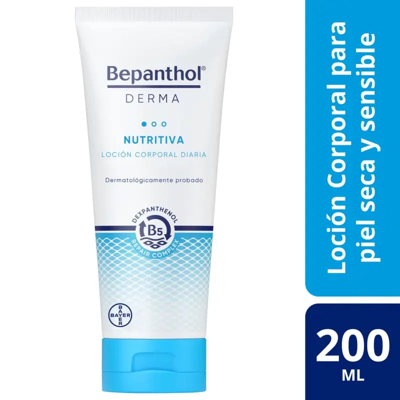 Bepanthol Derma Lotion quotidienne nourrissante pour le corps 200 ml