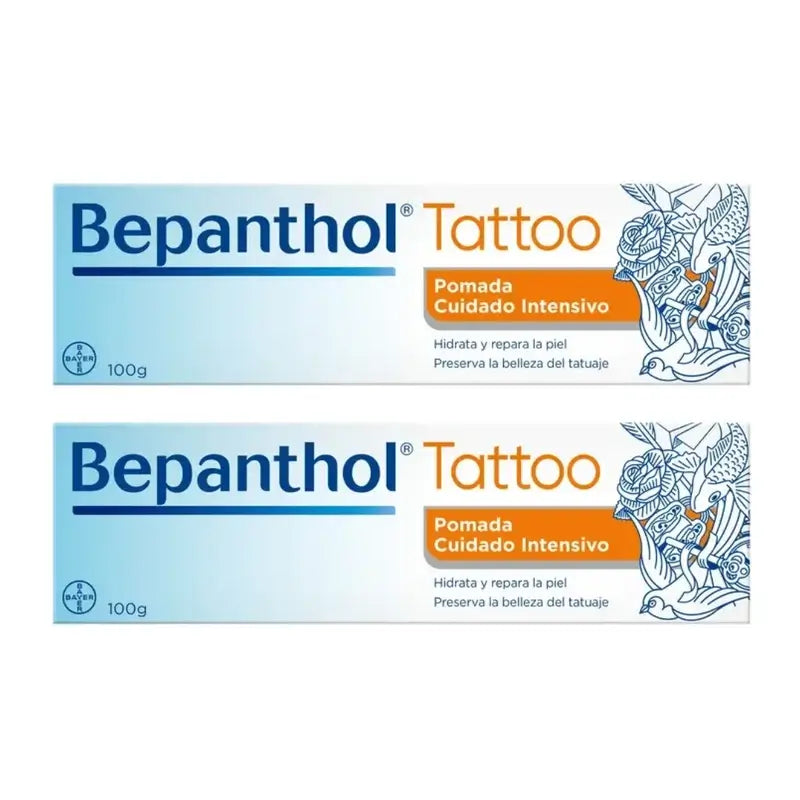 Bepanthol Tattoo Ointment, 2X100 Gr