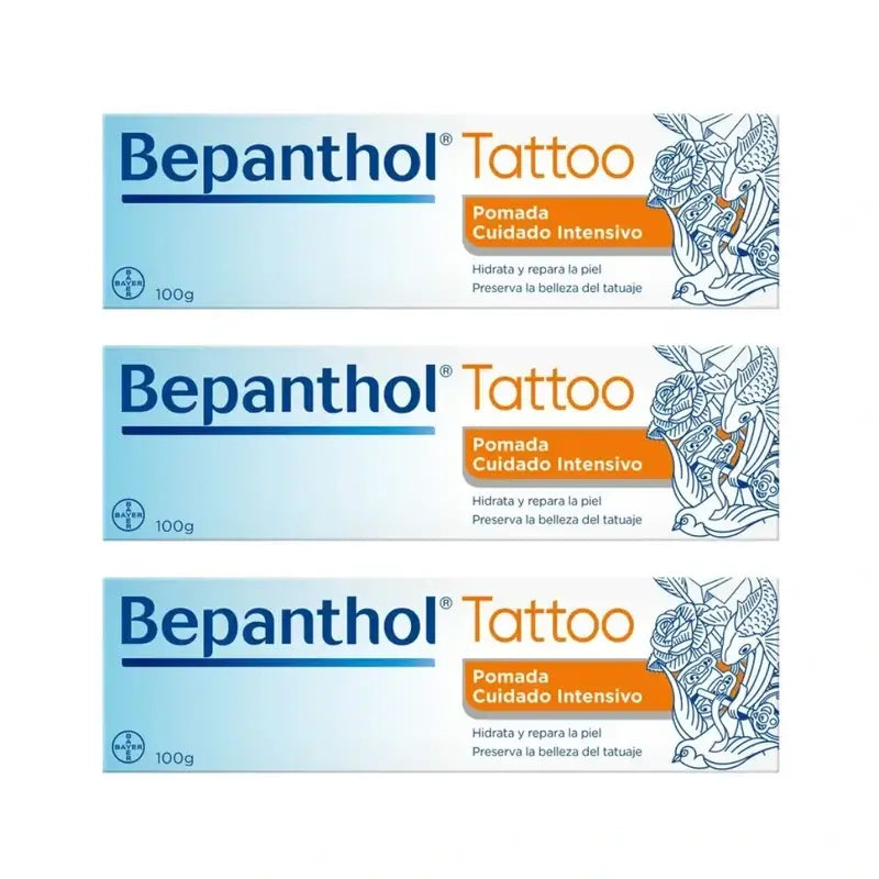 Bepanthol Tattoo Ointment, 3X100 Gr