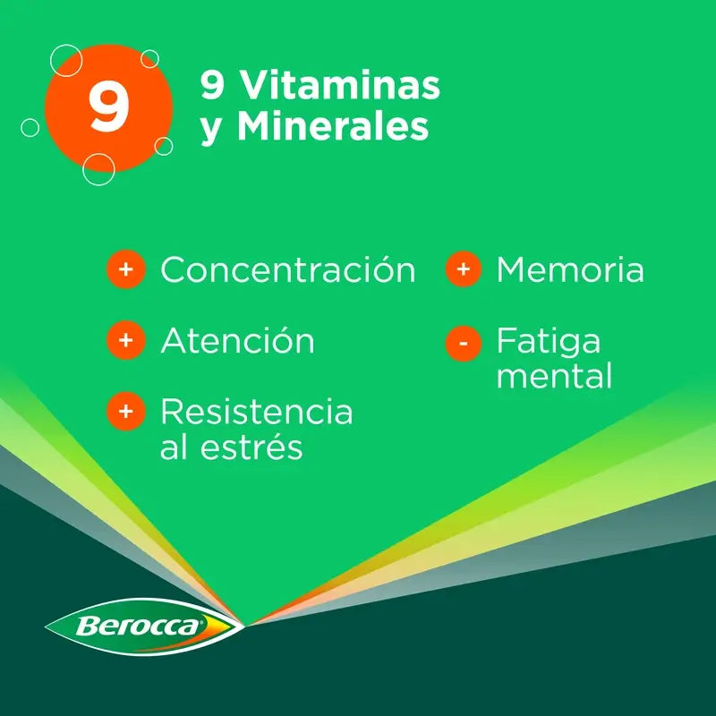 Berocca Performance Orange, 30 comprimés effervescents