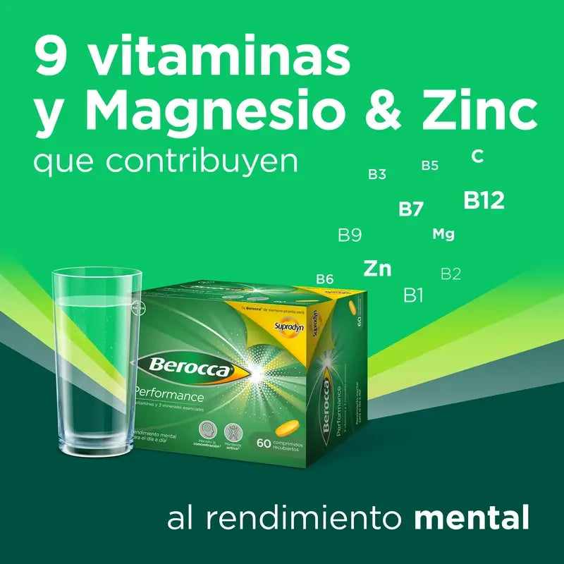 Berocca Performance, 2X60 Comprimés