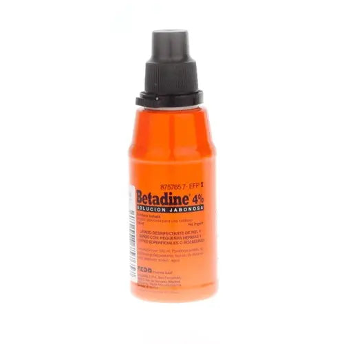 Betadine Topical Soapy Solution, 125 ml