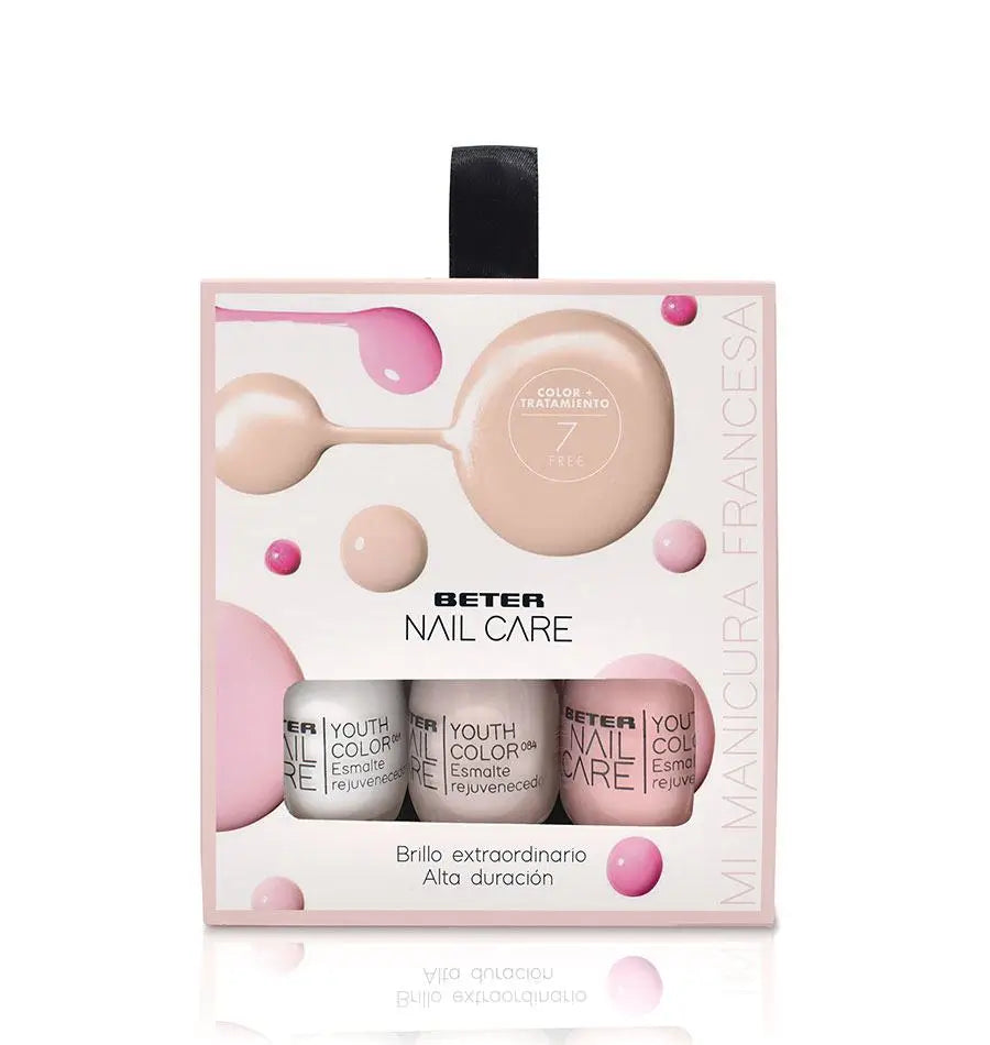 Beter Nail Care French Manicure Nail Polish 3X Pack