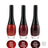 Beter Nail Care Pack 3X Manicure Vernis à ongles Red Lover