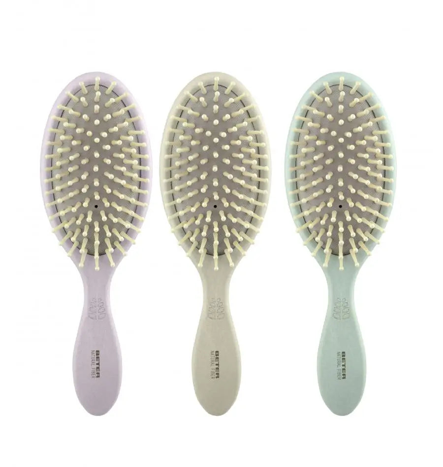 Beter Natural Fiber Pneumatic Brush With Wooden Teeth
