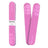 Beter Pack 4X Limes à ongles, fibre de verre 180/220 Grit