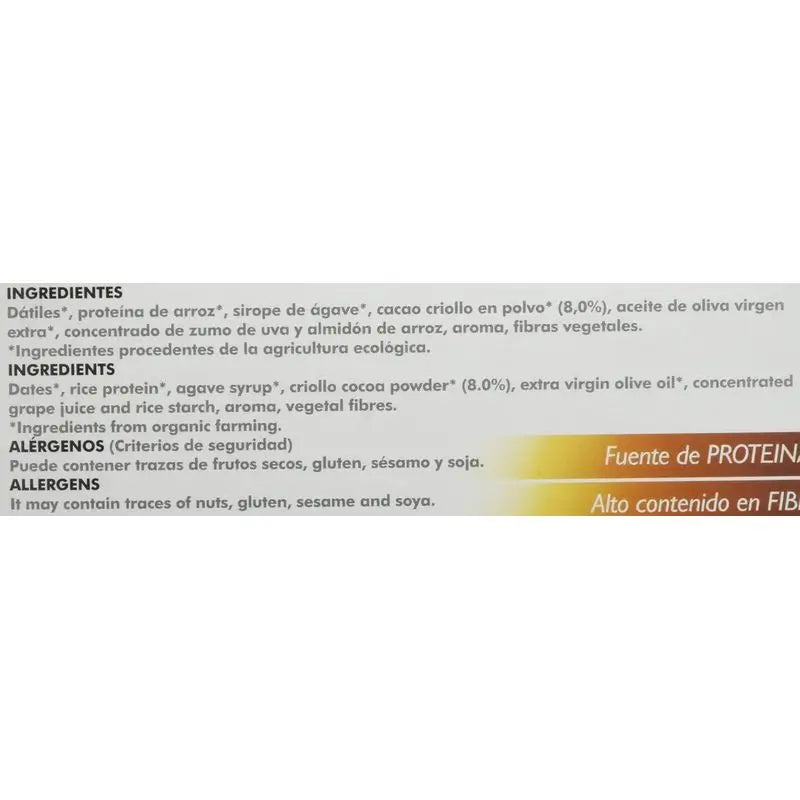 Bevegan Barres Protéinées-Energy Cocoa 6pcs. Bio Sg Vegan