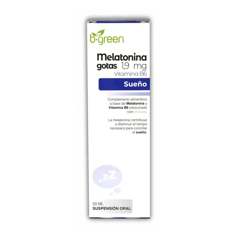 B'Green Melatonin Drops, 50 ml