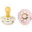 BIBS 2 Boheme Ivory/Blossom Pacifiers 6/18 Months