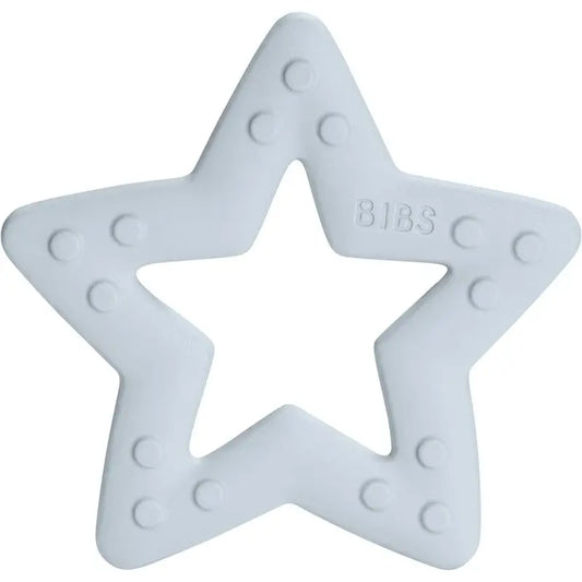 BIBS Baby Bitie Star Baby Teether Baby Blue