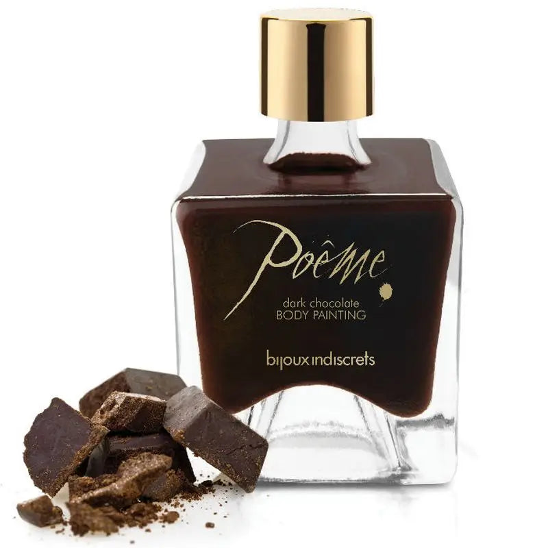 Bijoux Poeme Body Painting Edible Painting Dark Chocolate 50Gr