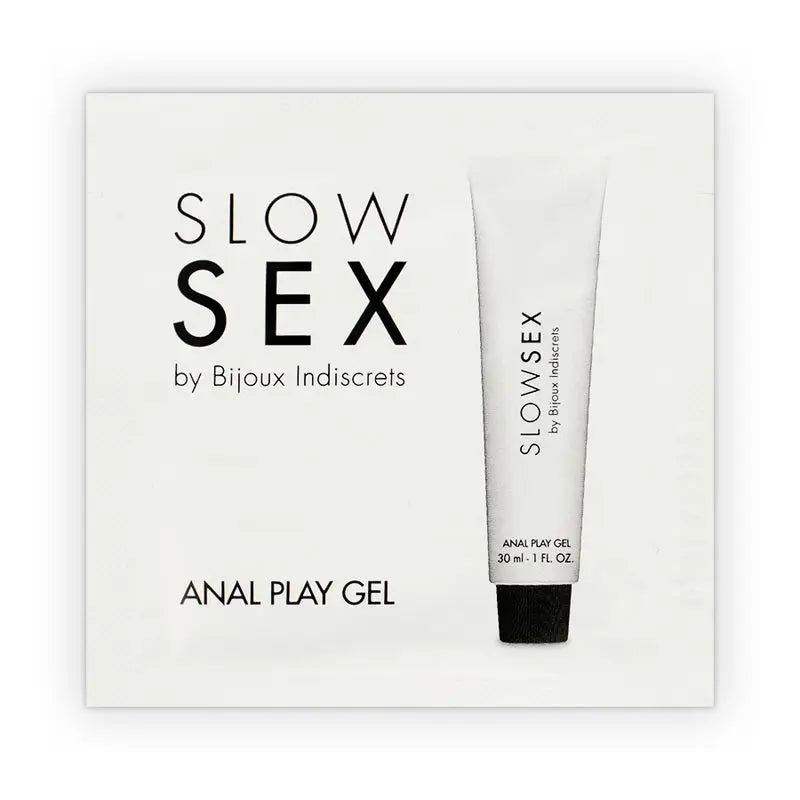 Bijoux Slow Sex Anal Play Anal Stimulation Gel Single Dose