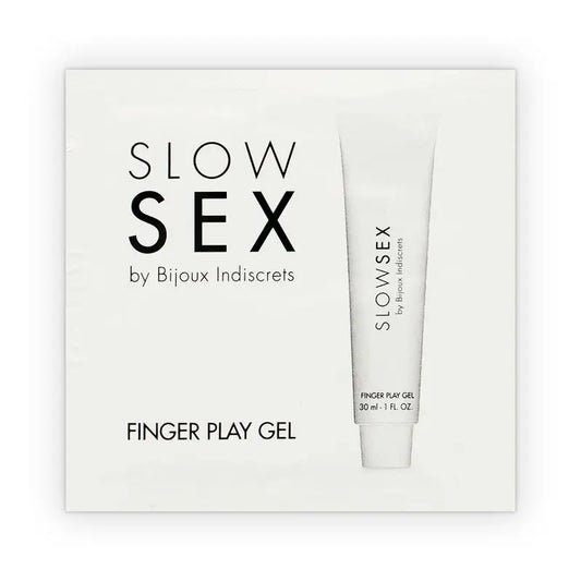 Bijoux Slow Sex Finger Play Finger Massage Gel Single Dose
