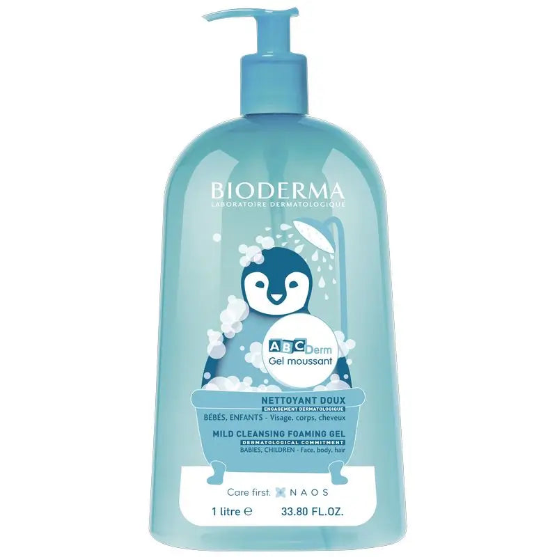 Bioderma Abcderm Moussant Gel , 1000 ml