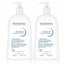 Bioderma Atoderm Gel Moussant Intensif pour Peau Sèche, 1 litre, lot de 2