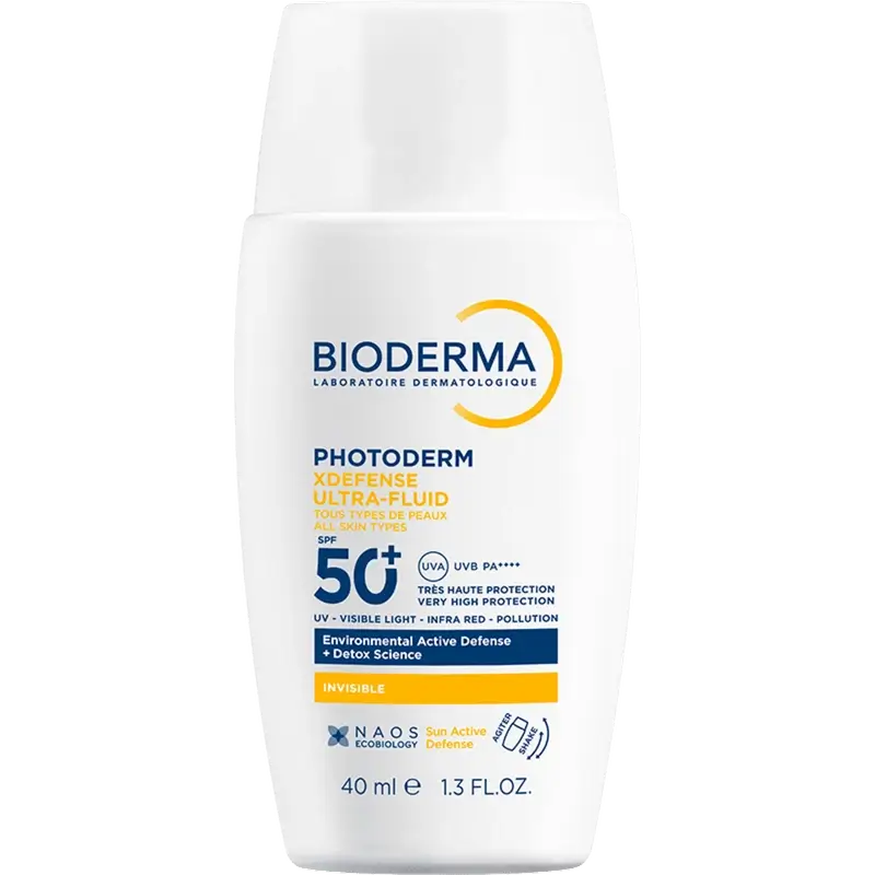 Bioderma Photoderm Xdefense Ultra-Fluide Spf50+ Invisible , 40 ml