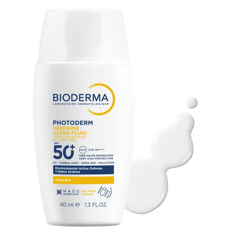 Bioderma Photoderm Xdefense Ultra-Fluide Spf50+ Invisible , 40 ml