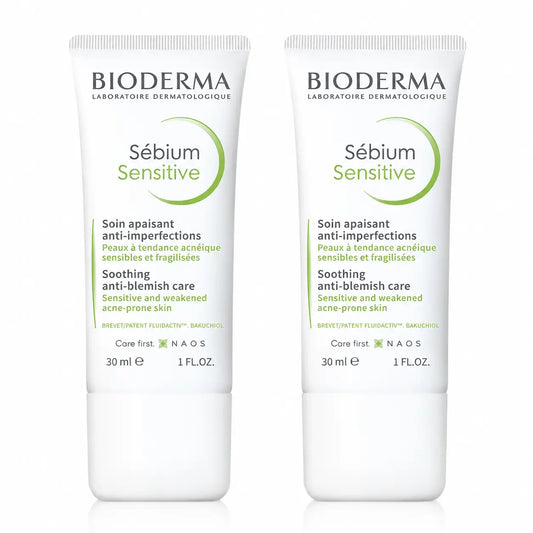 Bioderma Sebium Sensitive 30 ml, lot de 2