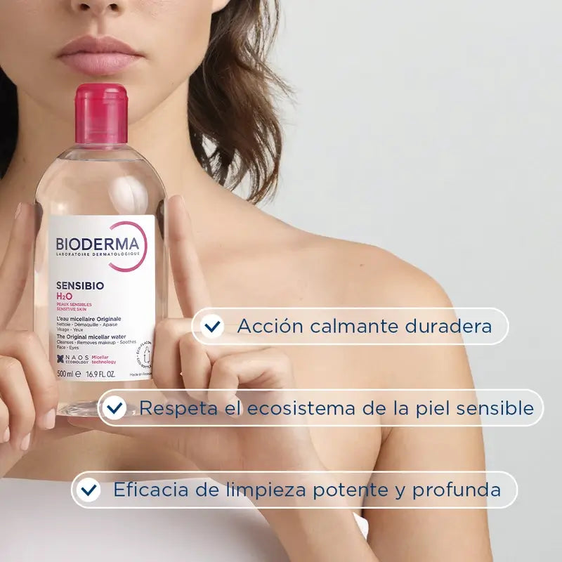BIODERMA Sensibio H2O Eau micellaire démaquillante 250 ml
