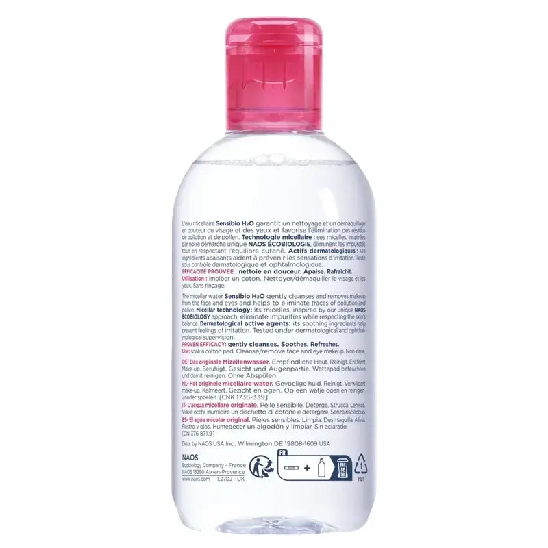 BIODERMA Sensibio H2O Eau micellaire démaquillante 250 ml