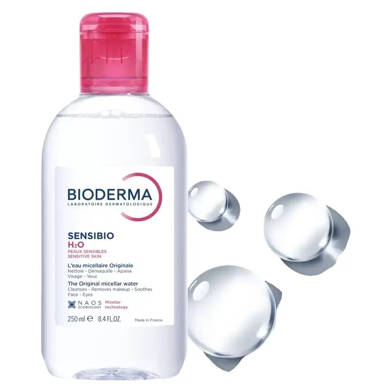 BIODERMA Sensibio H2O Eau micellaire démaquillante 250 ml