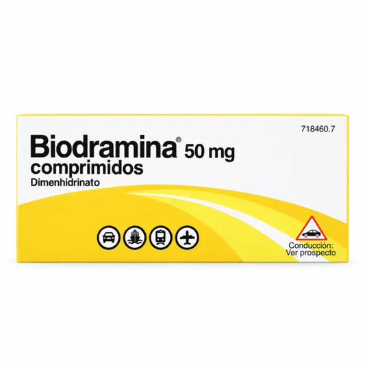 Biodramine 50 mg 4 Comprimés