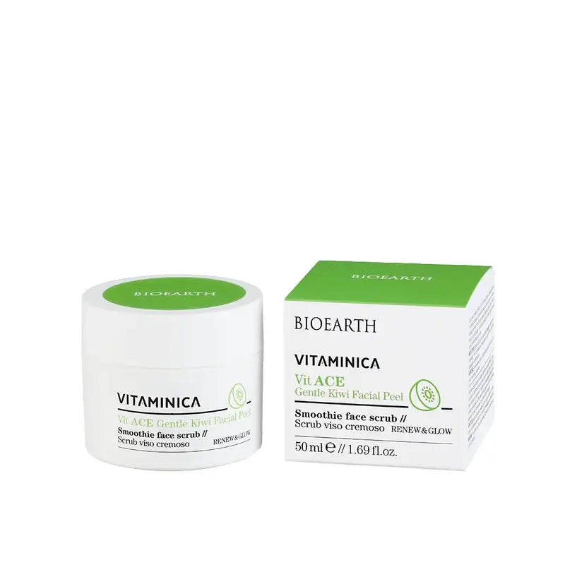 Bioearth, gommage visage au kiwi, 50 ml