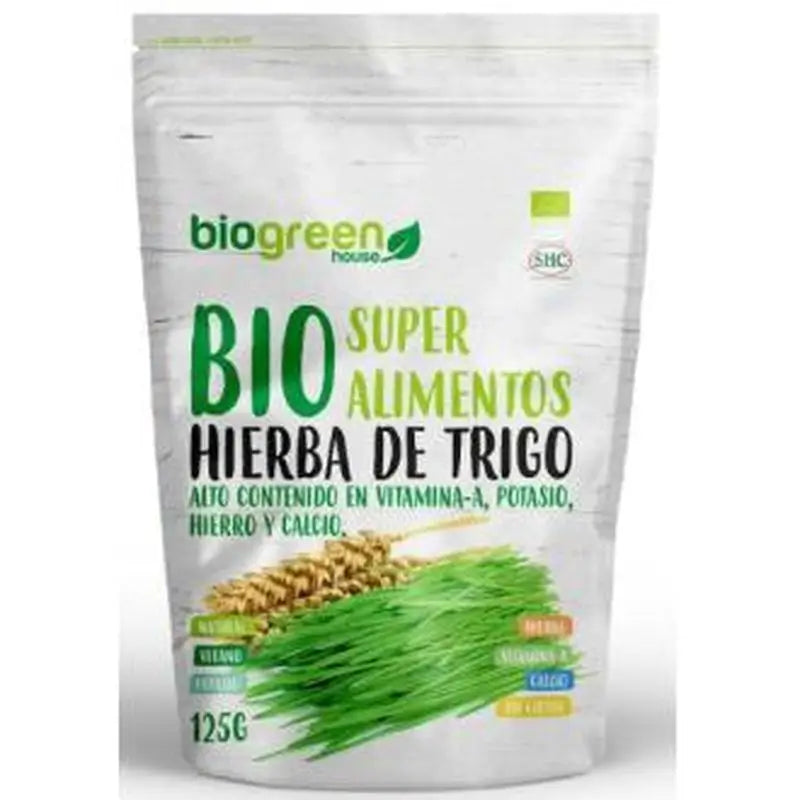 Biogreen Bio Wheat Grass Superfood 125Gr.