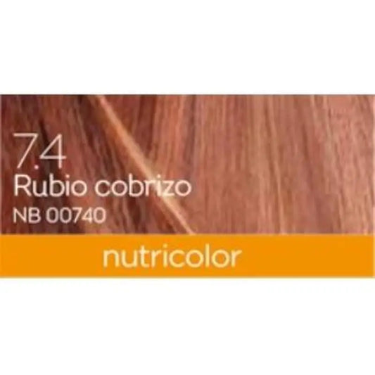 Biokap Auburn Blond Dye 140Ml. Copper Red -7.4