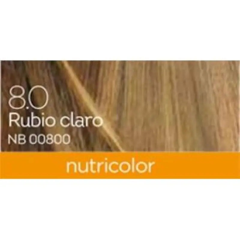 Biokap Light Blond Dye 140Ml. Light Blonde -8.0