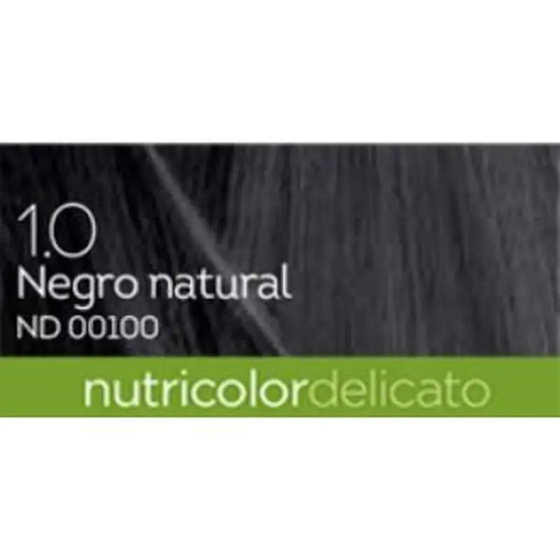Biokap Natural Dye Black 140Ml Black 1.0 Delicato
