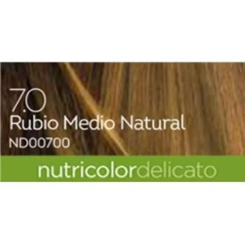 Biokap Medium Natural Blonde Dye 140Ml. 7.0 Delicato