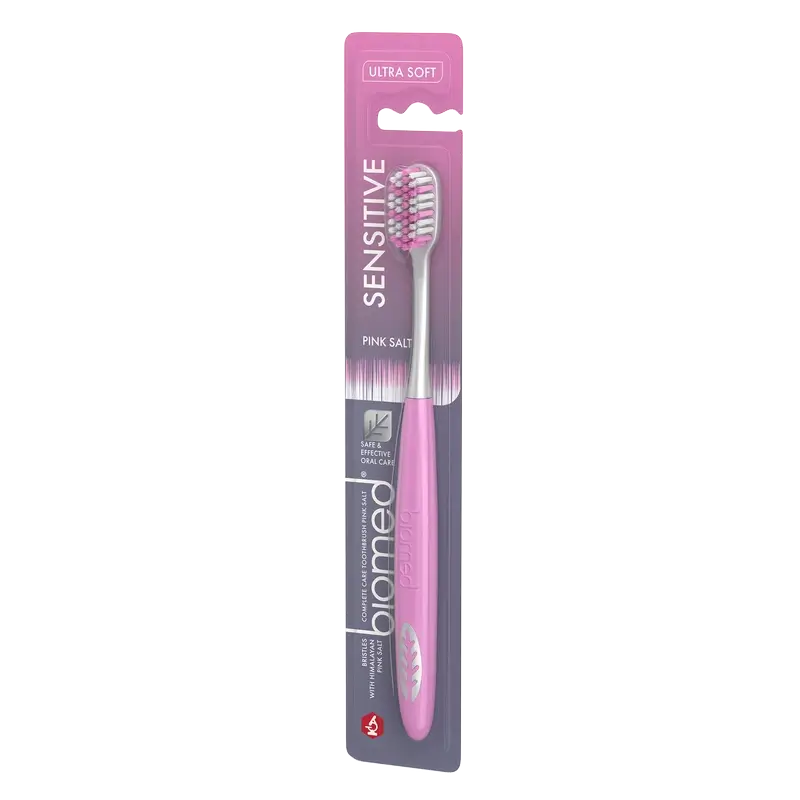 Biomed Complete Care Toothbrush Pink Salt , 1 pièce