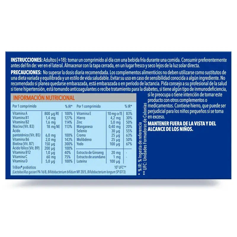 Bion3 Energy 50+ Multivitamines, 90 comprimés