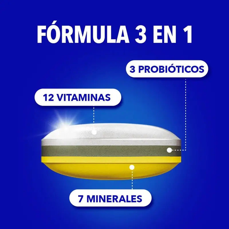 Bion3 Energy 50+ Multivitamines, 30 Comprimés