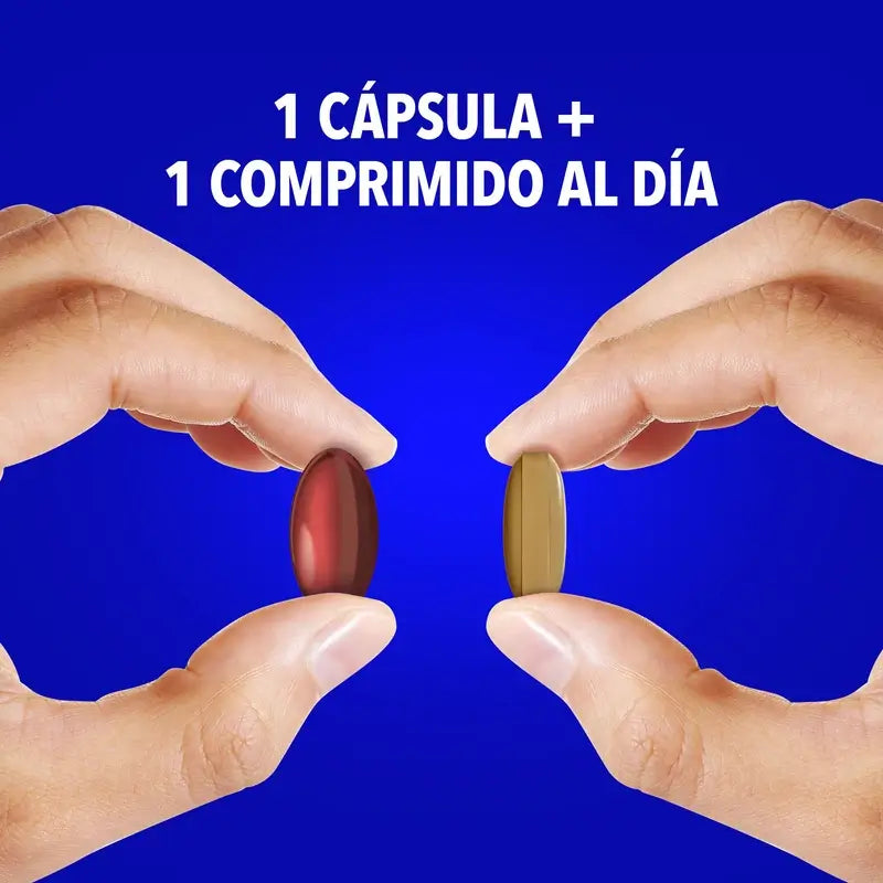 Bion3 Multi & Omega-3 Avec Probiotiques, 60 gélules