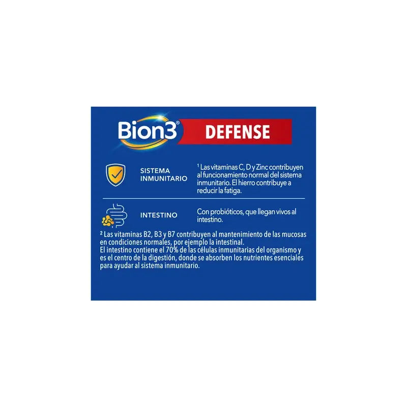 Bion3 Defence Multivitamin, 2x30 comprimés