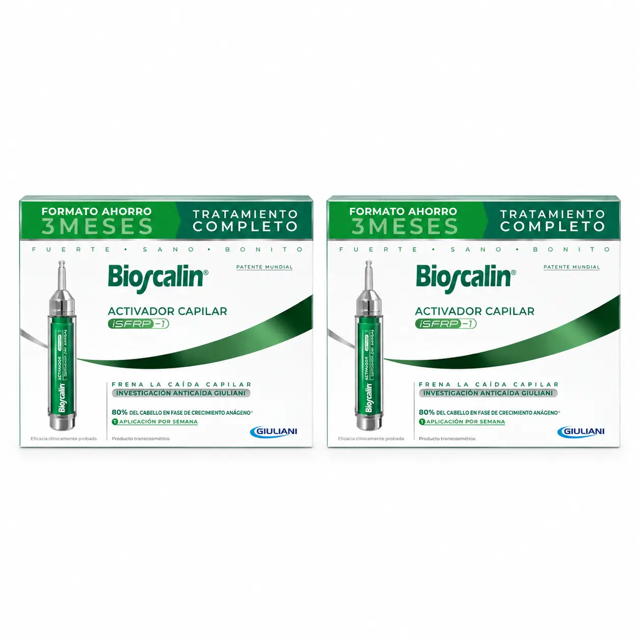 Bioscalin Activateur capillaire 2 x 10 ml, lot de 2