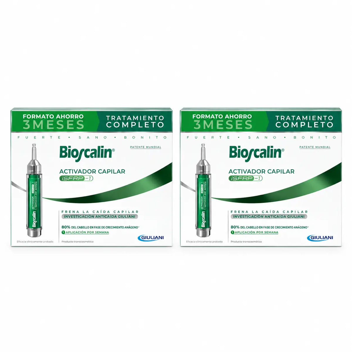 Bioscalin Activateur capillaire 2 x 10 ml, lot de 2