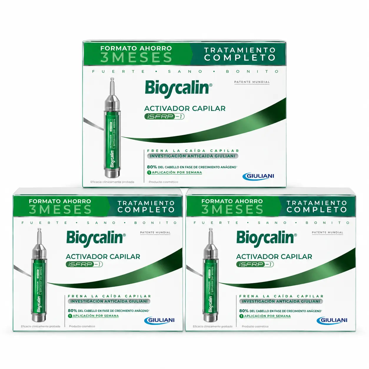 Bioscalin Activateur capillaire 2 x 10 ml, lot de 3