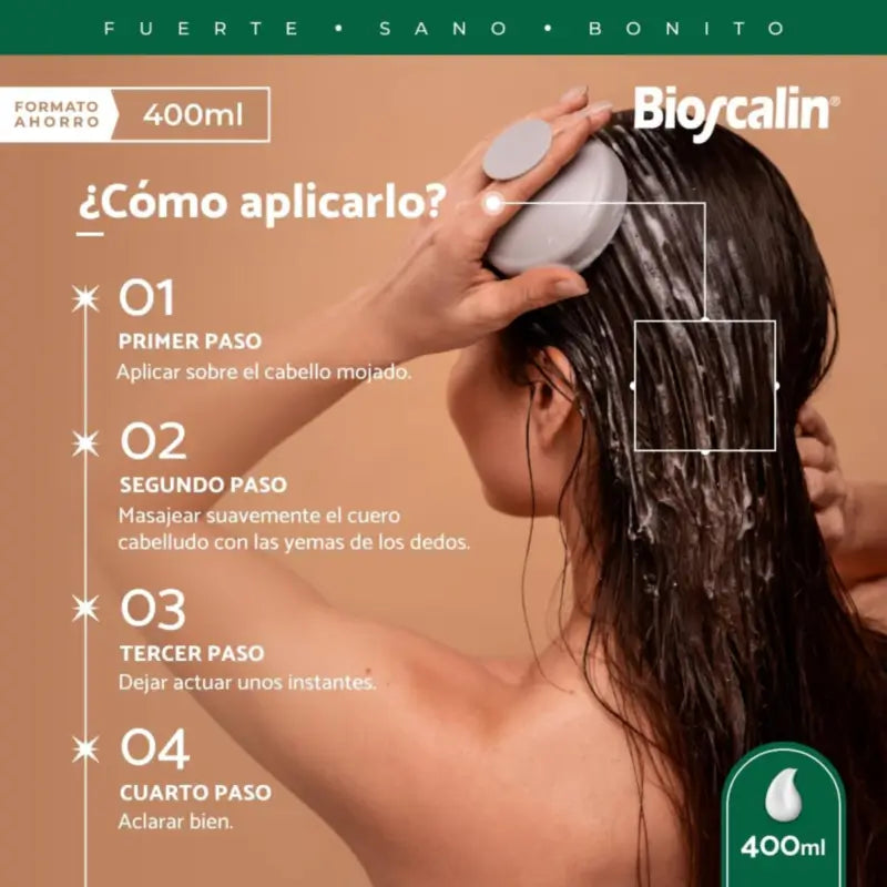 Bioscalin Novagenin Shampooing, 400 ml