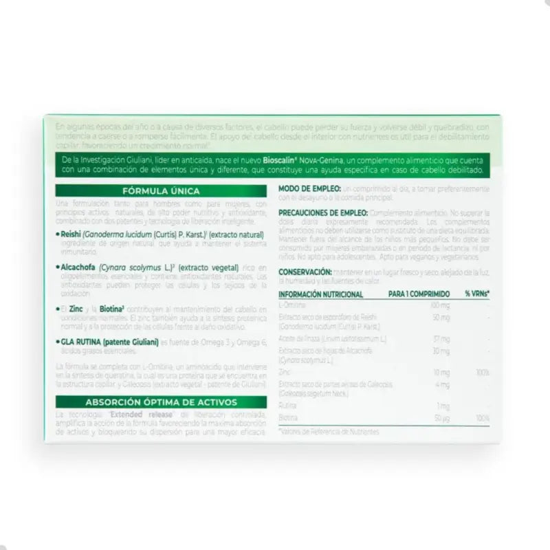 Bioscalin Novagenin Comprimés , 30 comprimés
