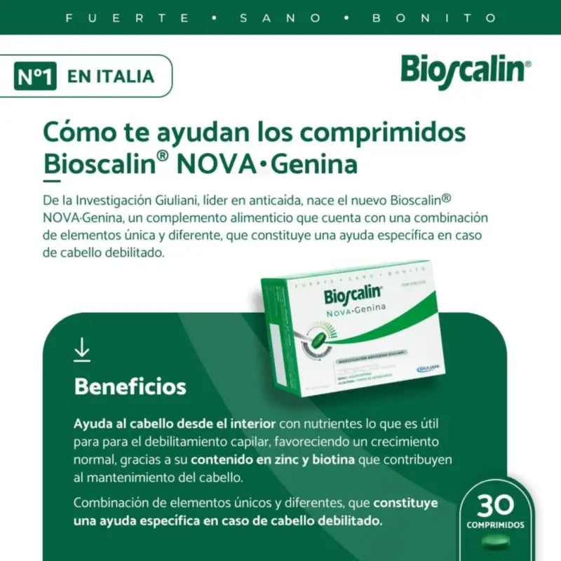 Bioscalin Novagenin Comprimés , 30 comprimés