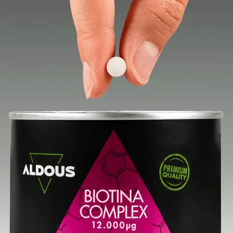 Aldous Labs Biotine avec Zinc, Sélénium, Vitamine D3 et Vitamine E