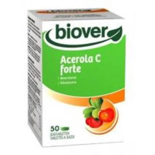 Biover Acerola C Forte 50 Tablets
