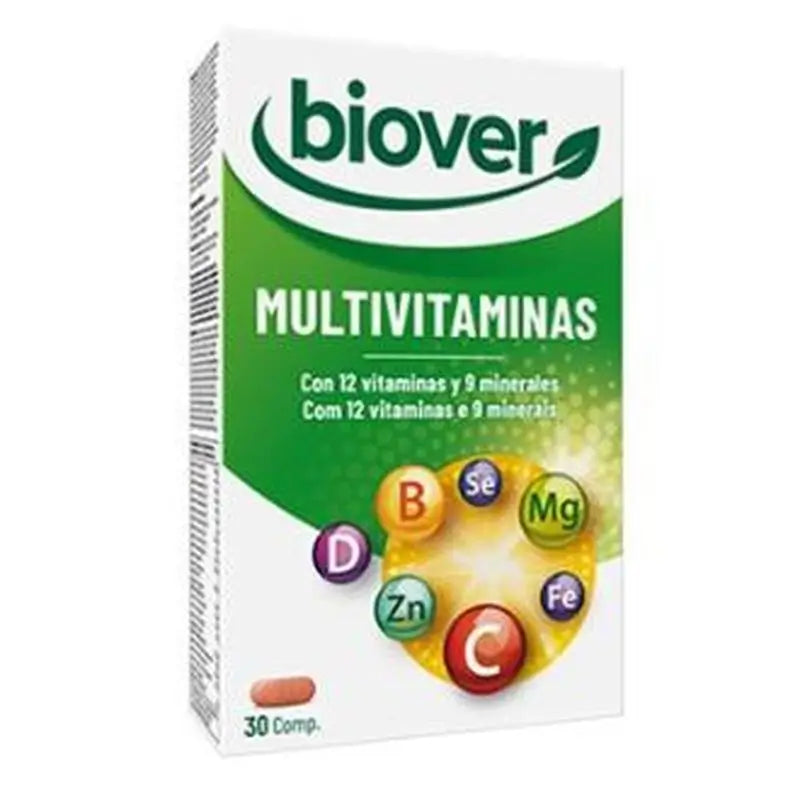 Biover Multivitamins 30 Tablets