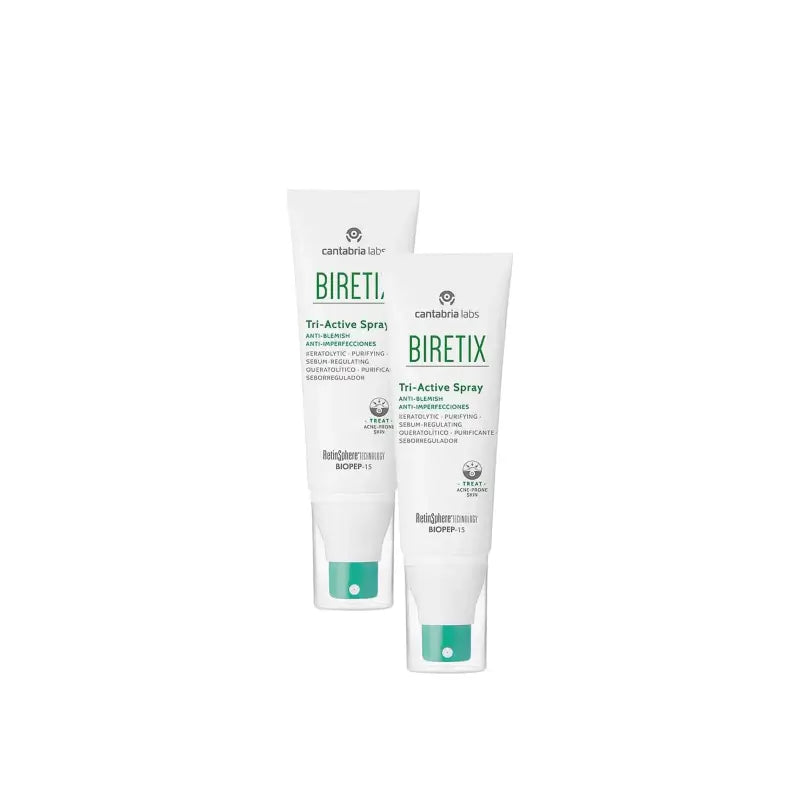 Biretix Triactive Spray, lot de 2 x 100 ml